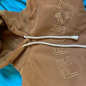 Burgundy thick hoodie